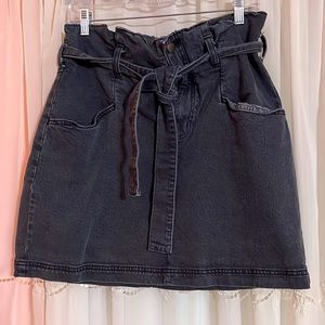 Universal thread tie waist skirt